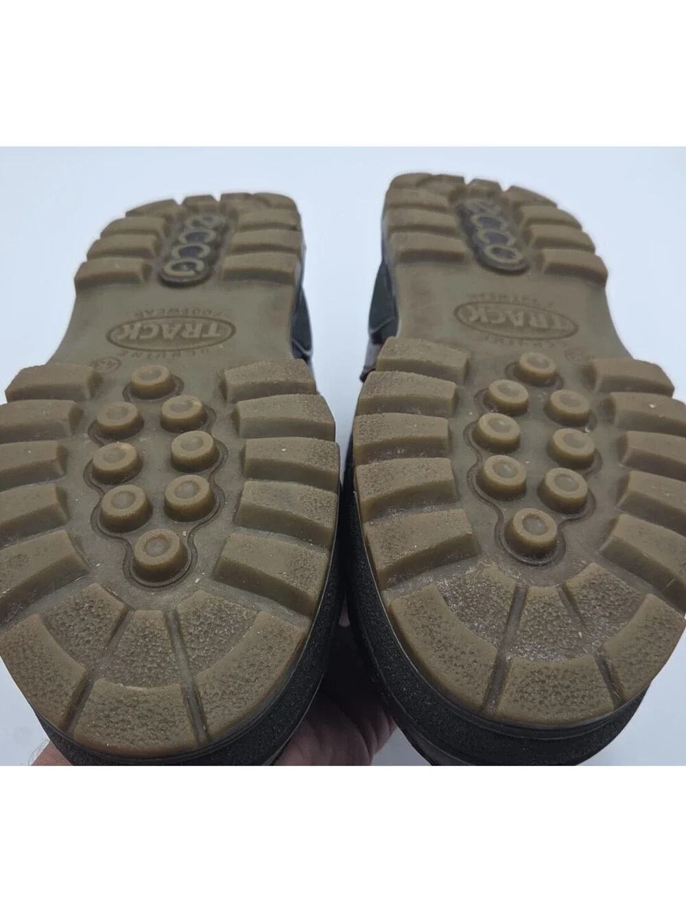 2008 ECCO Track II Track 25 Gore-Tex Bison Leather Hiking Boots US 9-9.5 EU 43